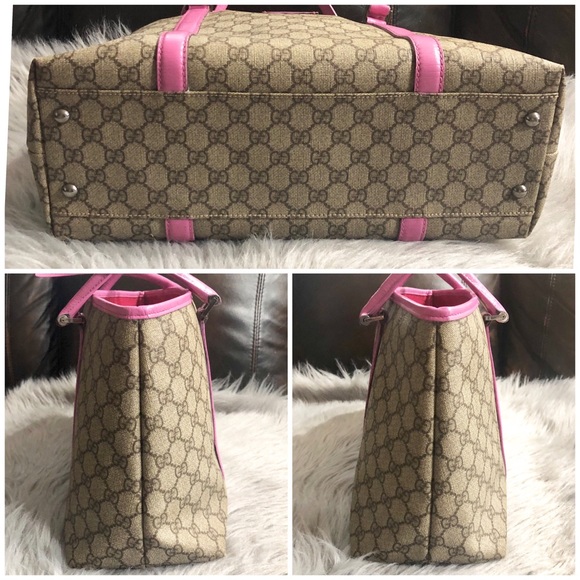 SOLD❌Authentic Gucci Monogram Tote - Picture 4 of 8